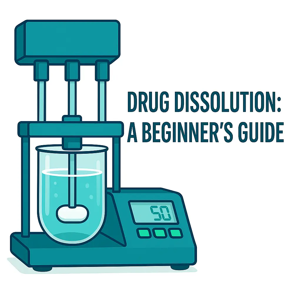 Drug Dissolution Equipment Illustration
