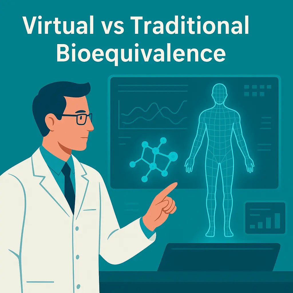 virtual bioequivalence vs traditional BE